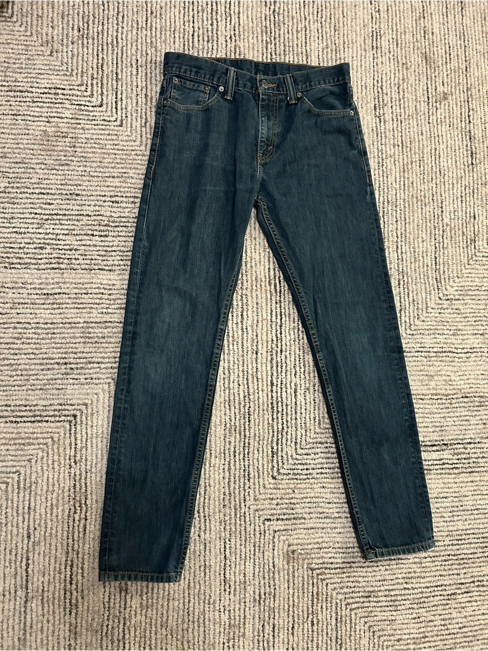 Levi’s 508 30 x 32 Men's Blue Straight-Leg Jeans Cotton